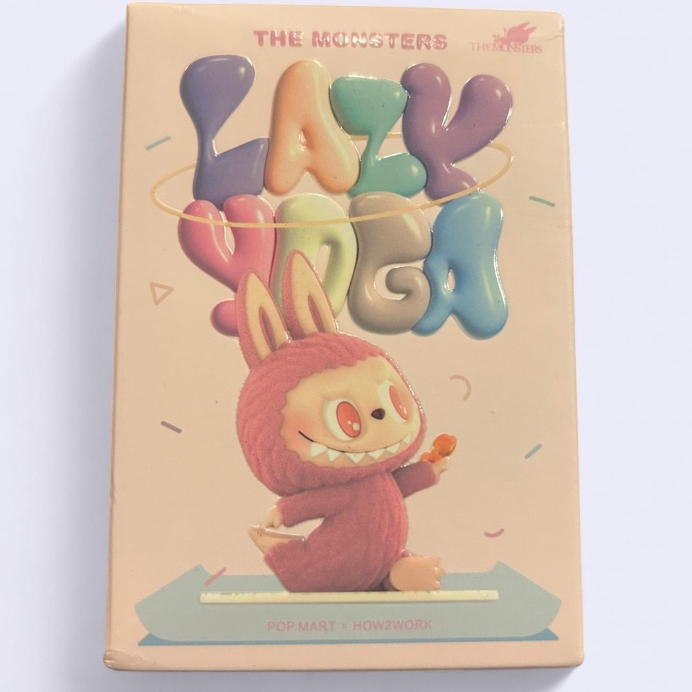 The Monsters Lazy Yoga Toy REAL from popmart. Unopened blind box